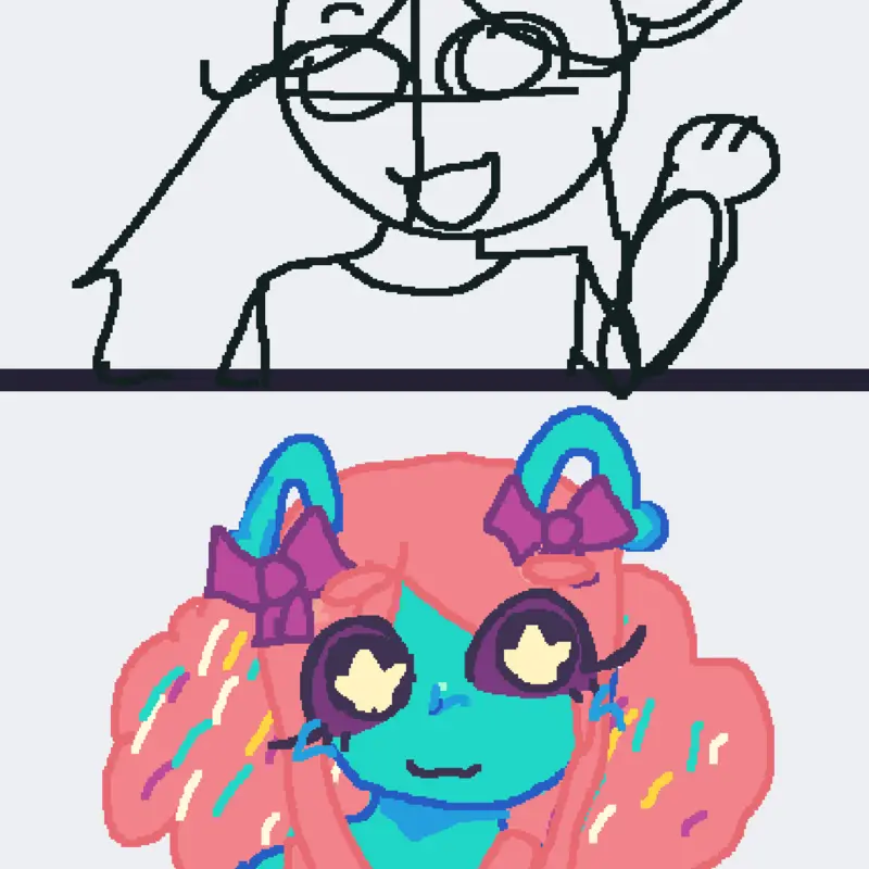 I’m mewing! by @chocolatebonbon