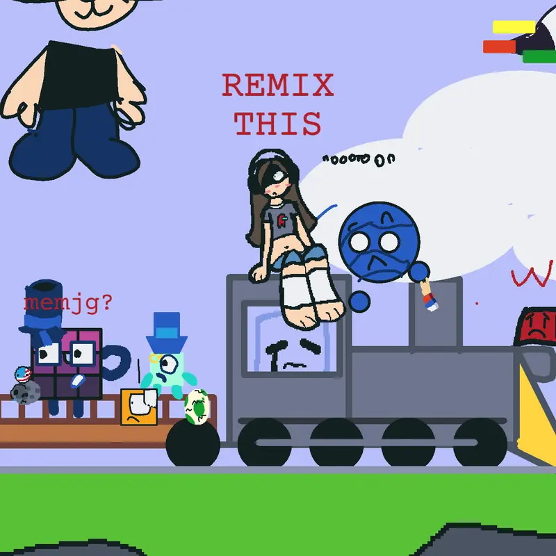 Pibby train remix party by @Dj_Furby