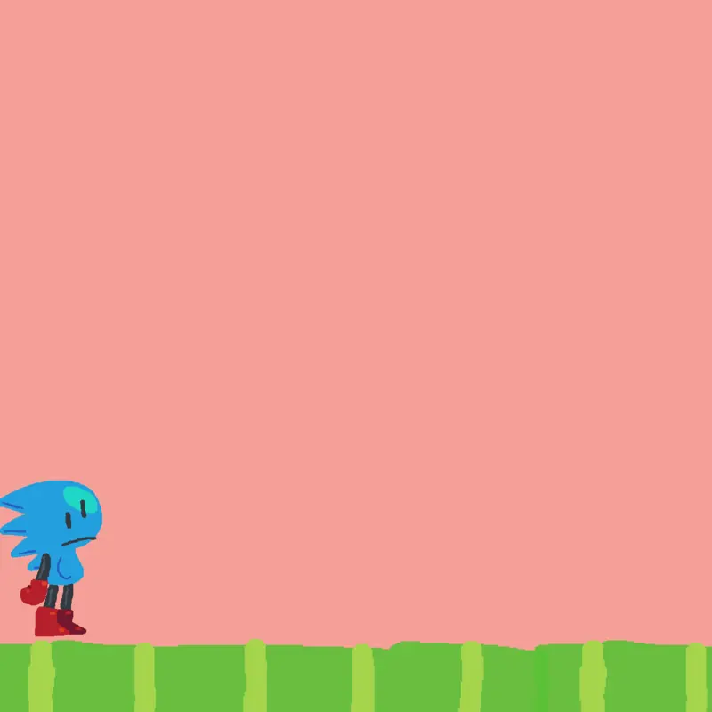 Psudeo Sonic (reupload) by @Xurii4