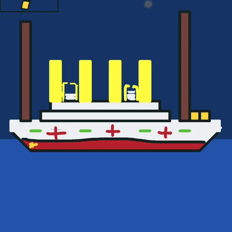 Britannic sinking "Titanic" by @Human_OnEarth1234567