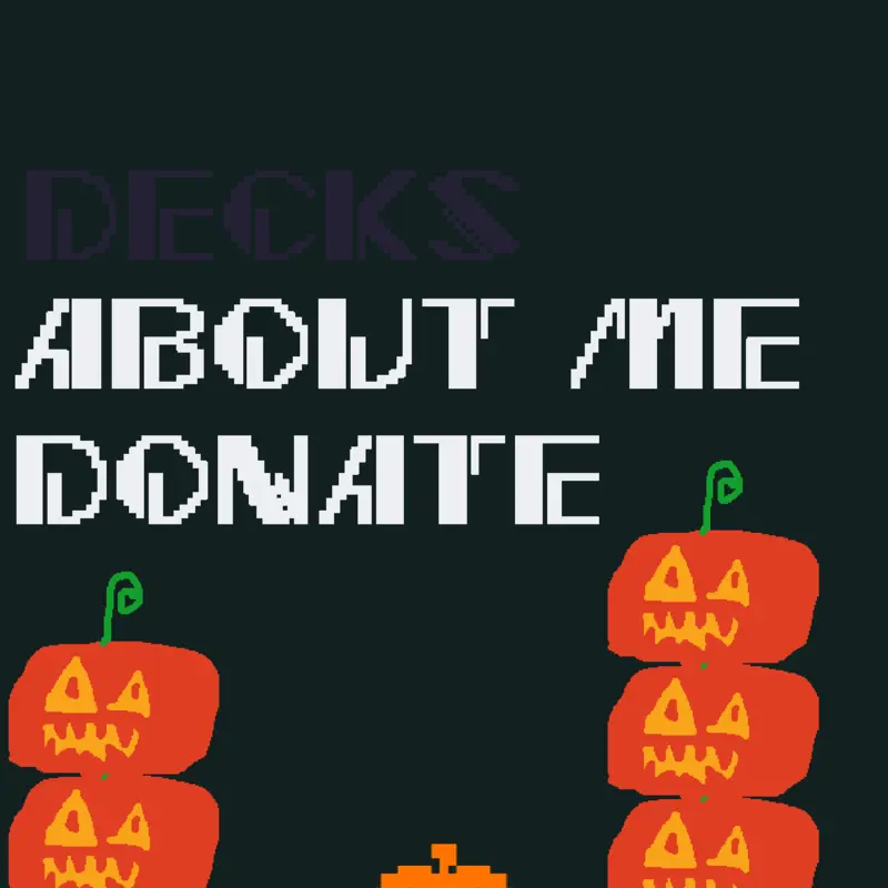 My main deck Halloween special by @partypooper2015