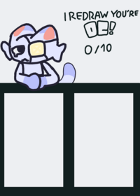 I redraw your oc!