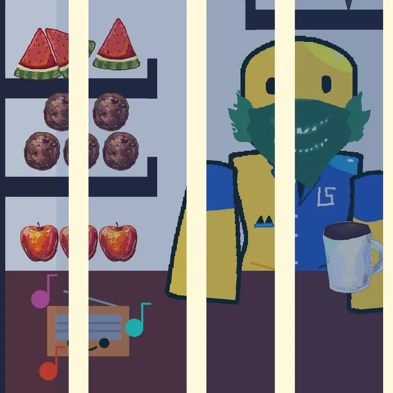 Eating game with my rblx avatar! by @YourFellowGuesty_Rblx26