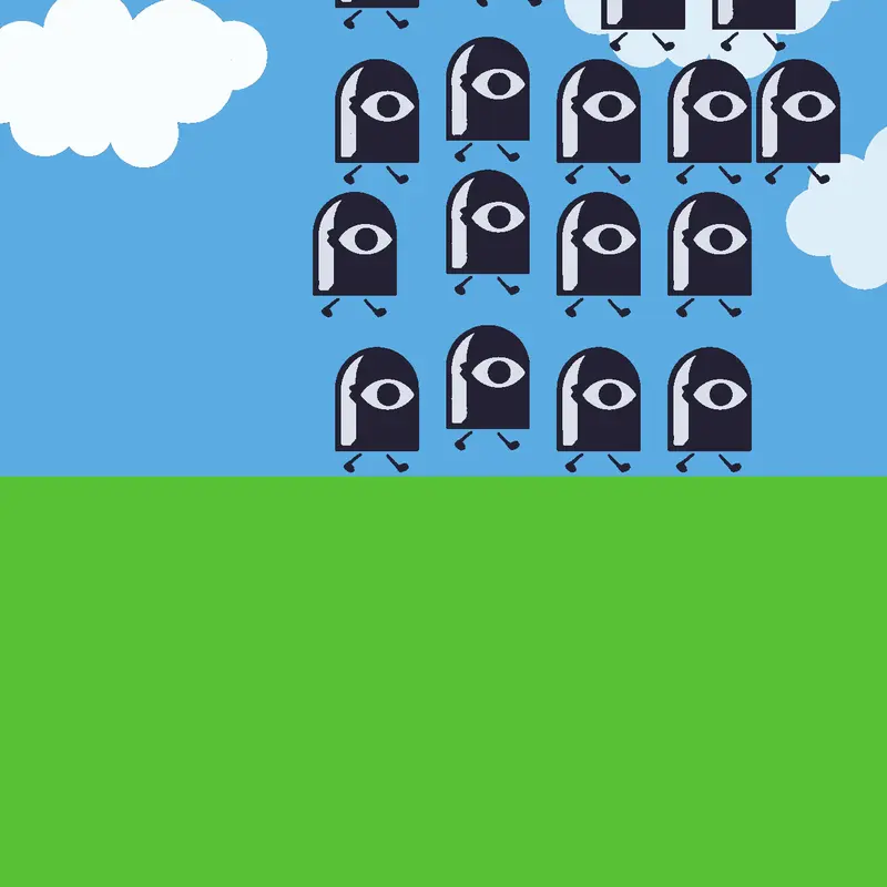 A swarm of characters by @verity_fan-girl