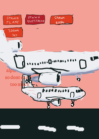 aircraft sandbox