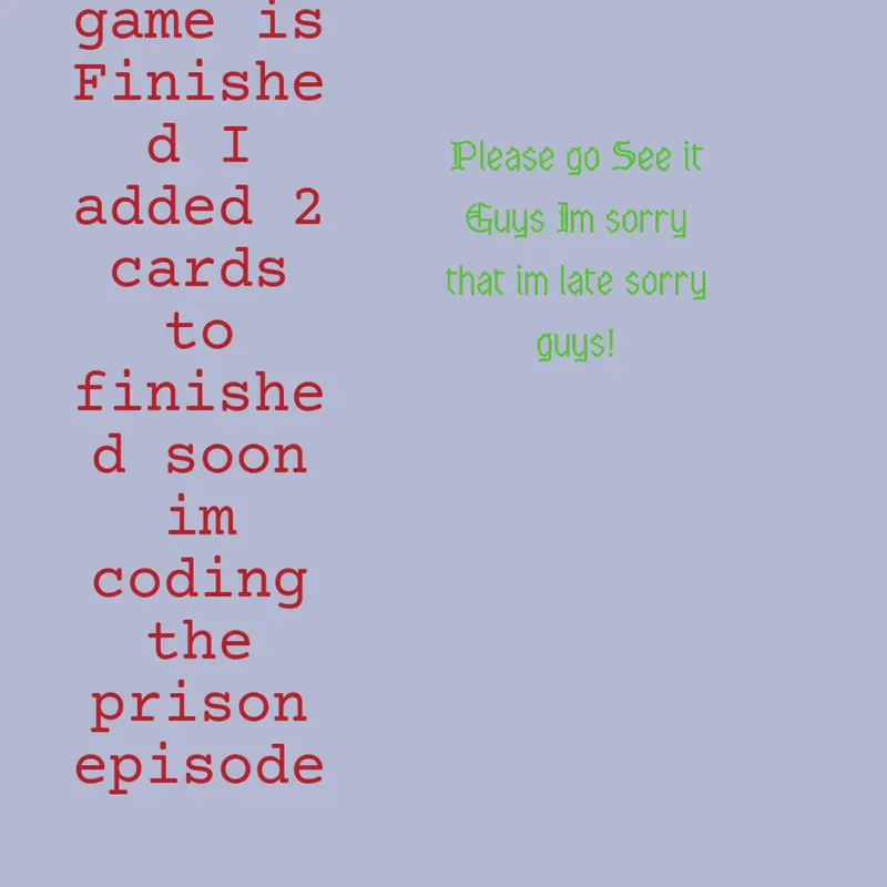 Game by @Ray-Savage