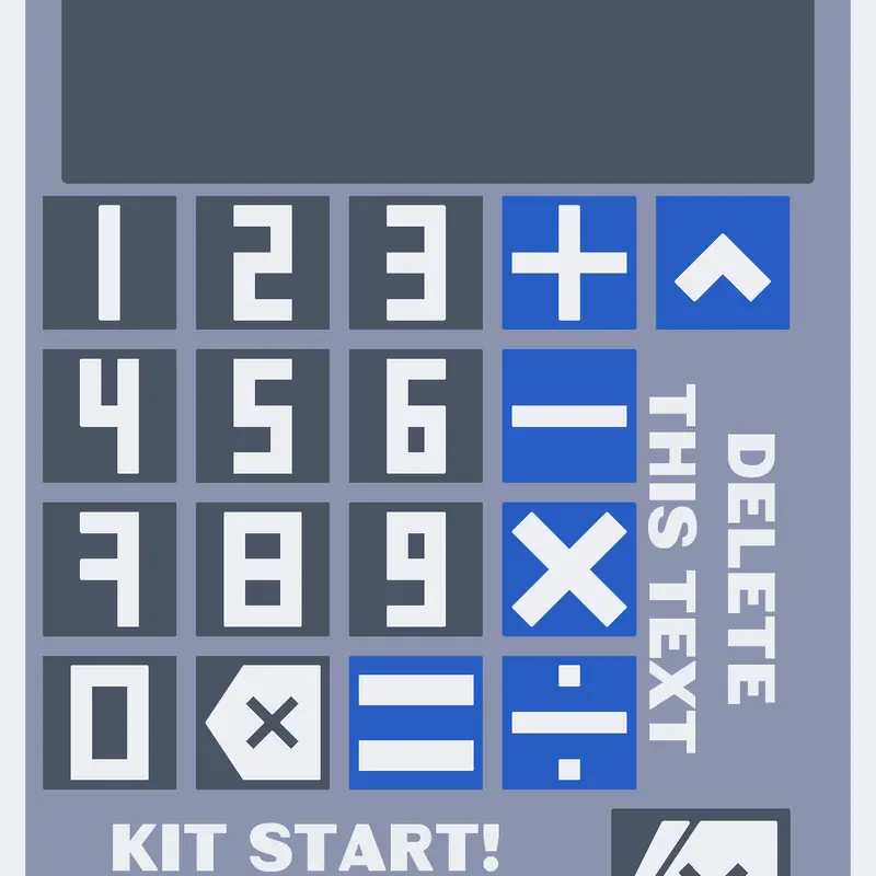 Calculator Kit by @Eldar2015