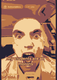 MY FRIENDS ARE ALL MORONS