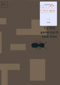 Be an ant and attack roaches.