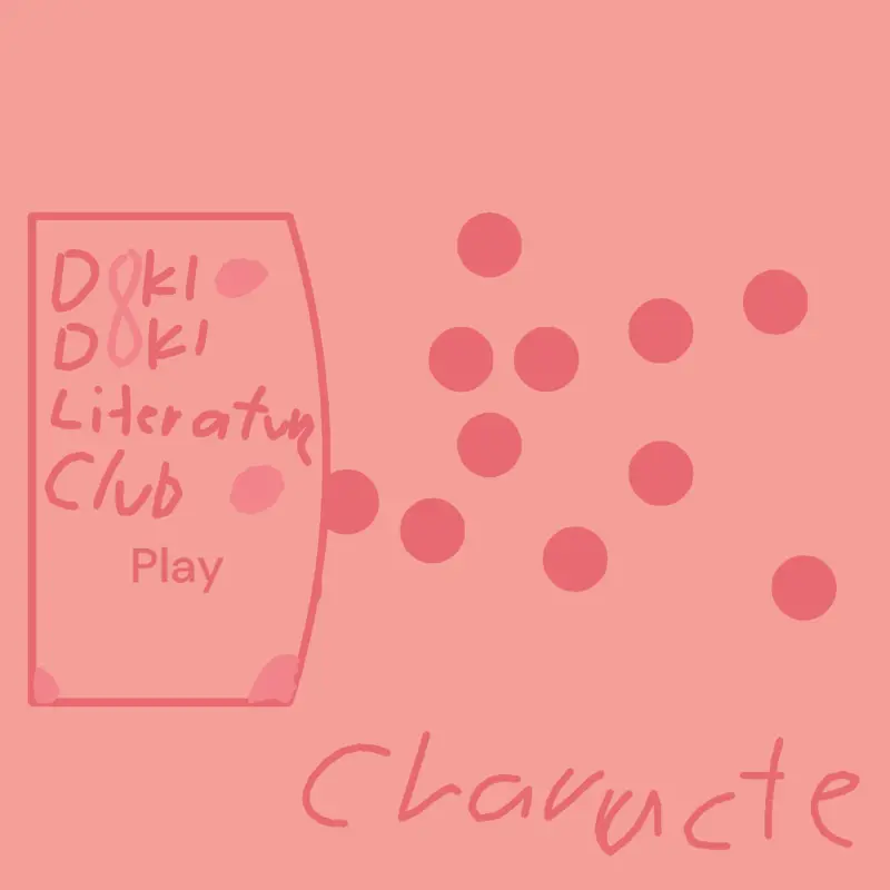 Doki Doki literature club ddlc unfinish by @IceycreamhuhMatthew