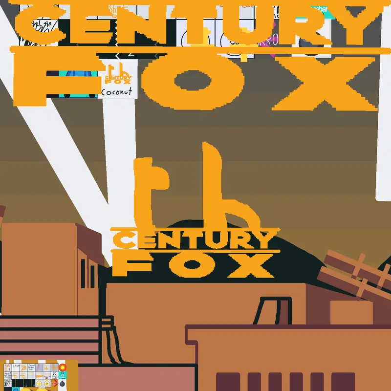 th century fox logo destroyed by @berenisO