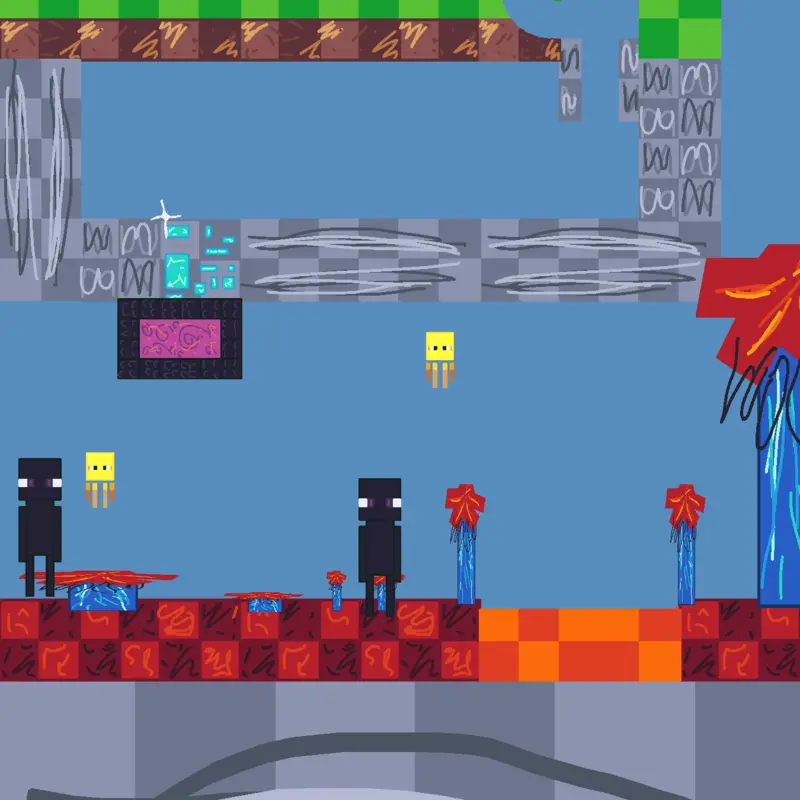 Golf but it has Minecraft textures! by @Astronotre