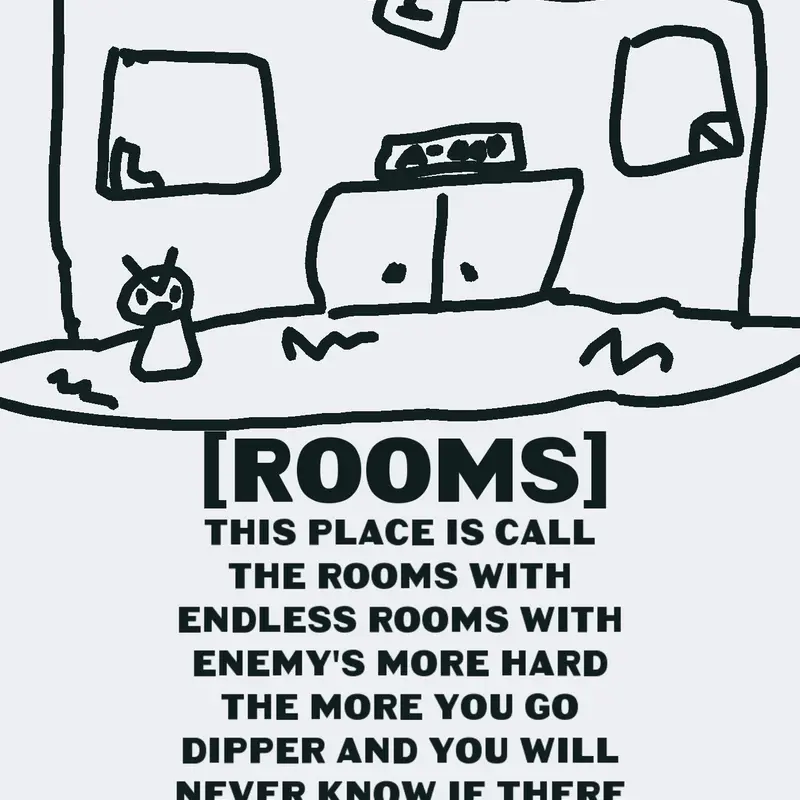 This is the lore about my game the rooms by @minecre_alt