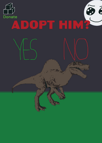 Take care of spinosaurus | credits to...