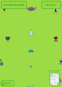 Chaos island