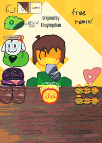 Feed Kris from deltarune