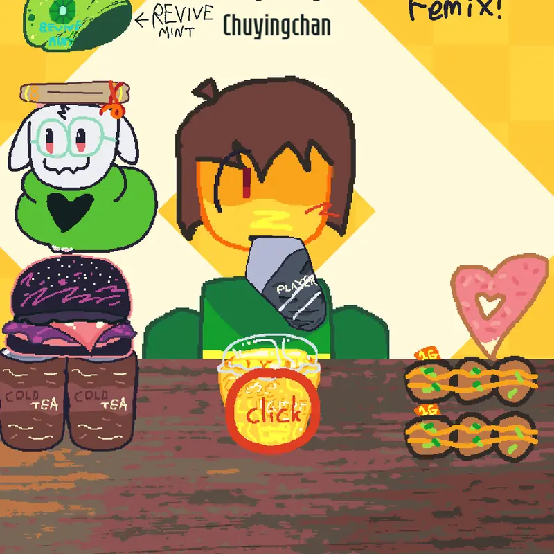 Feed Kris from deltarune by @Just-sonic-fan