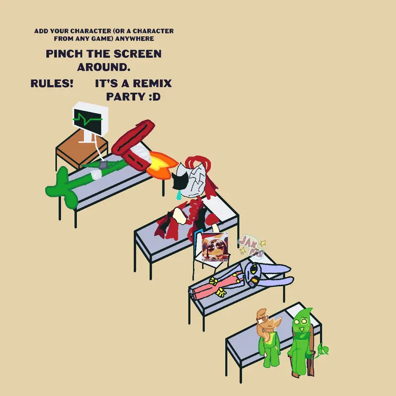 Hospital remix party by @S1lly_gingerbread