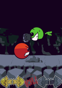 Fnf rock on the ground vs fire in the hole