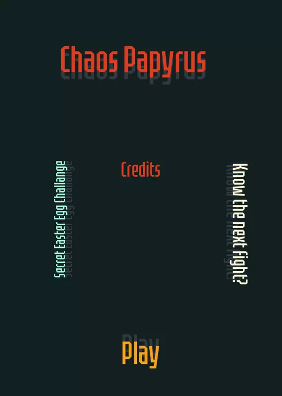 Chaos Papyrus by @Fomx
