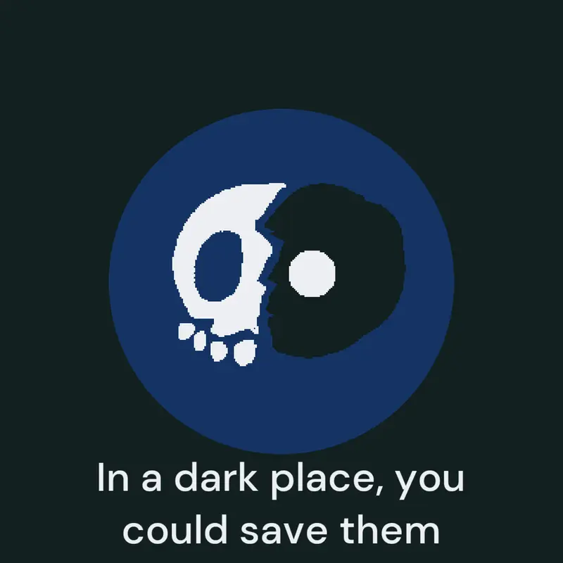 In a Dark Place, You could Save them by @SologonCreates