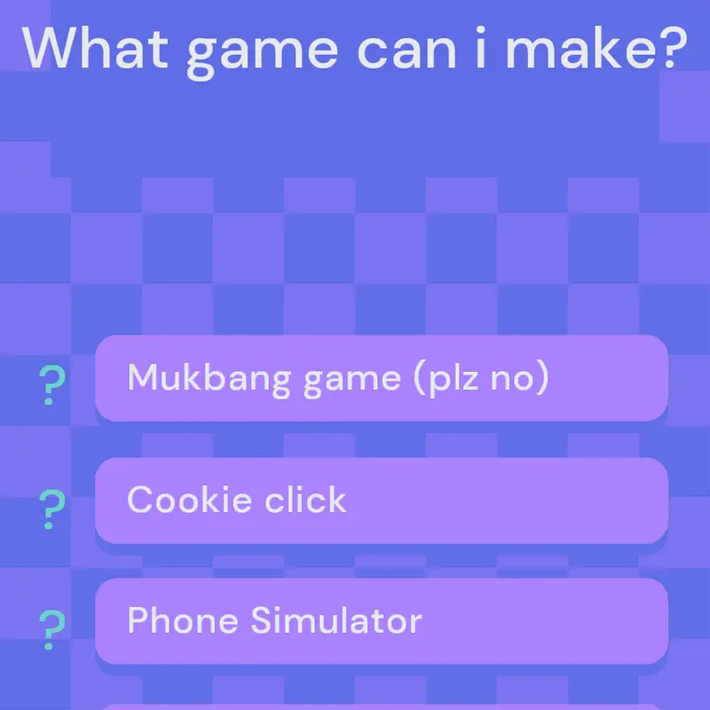 Game by @iAmRandom