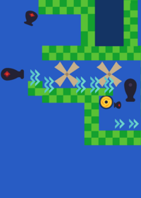 First time making golf game