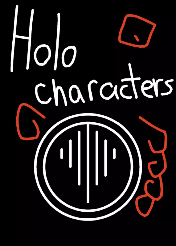 HoloCharacters by @APPLE_DEMONYO4R