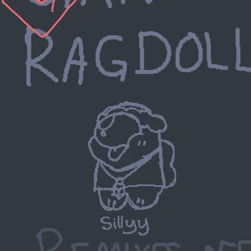 among us ragdoll by @Mitsui_Dawgg