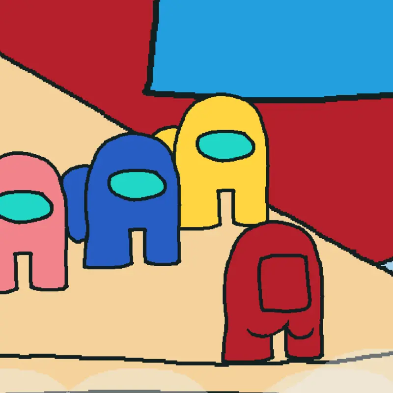 Among us by @JustArmin