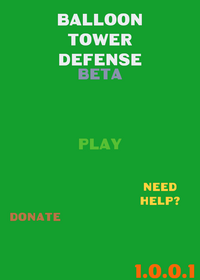 Balloons tower defense