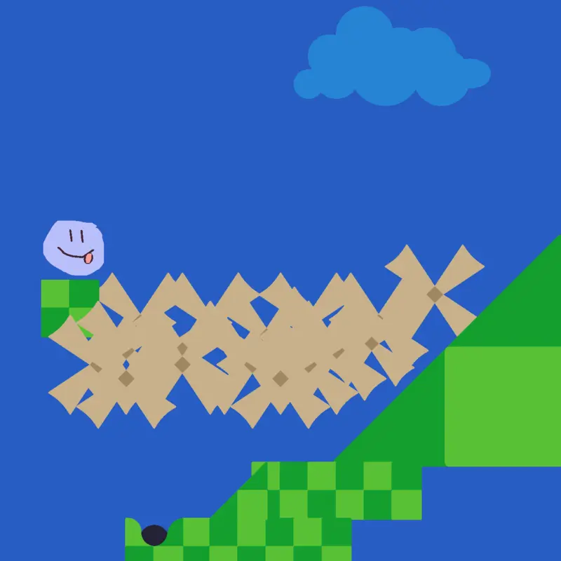 Fun 1 hit golf gamee by @Deftag
