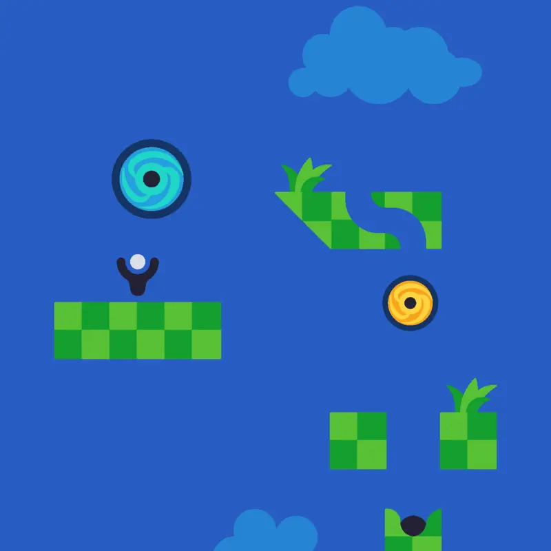 Impossible golf by @saadko