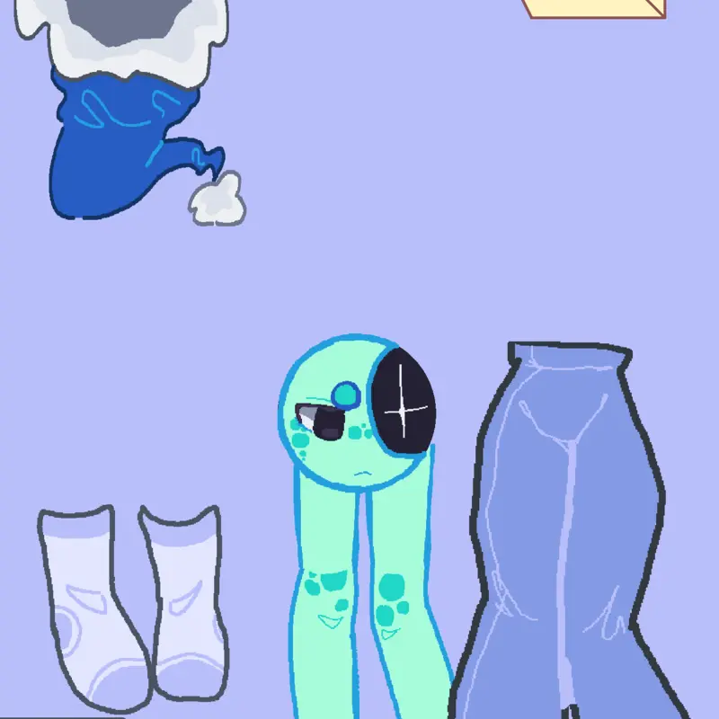 Cursed dandys world puzzle💀💀 by @RandomWorm