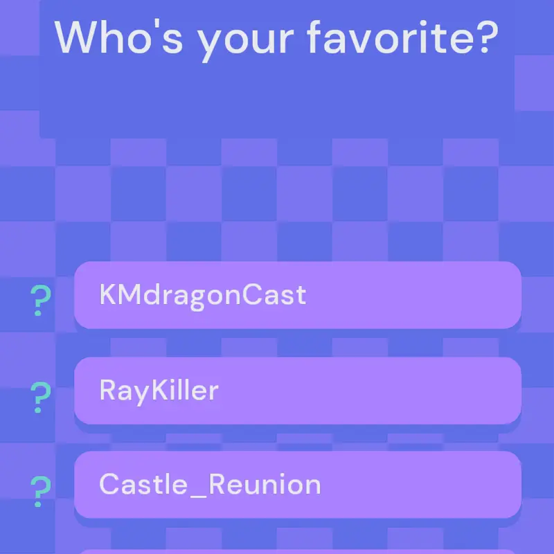 Game by @Castle_Reunion