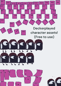Deckerplayed character assets!
