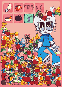 my A.H.A OC 🐱🐈⚪🤍