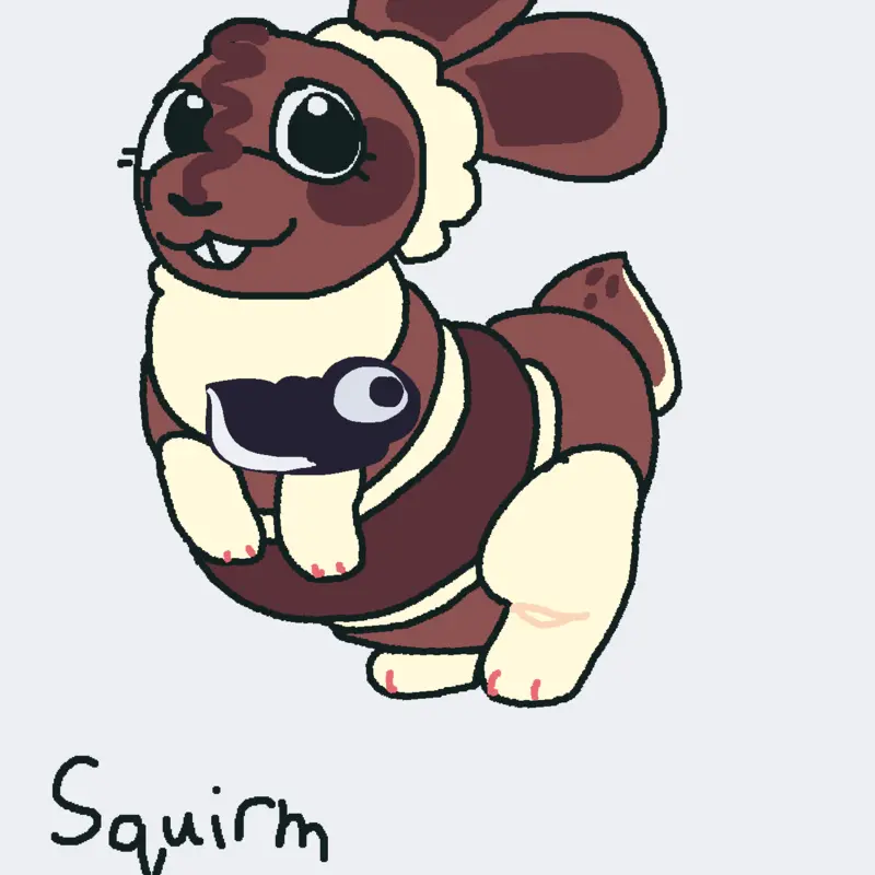 Worm. by @cocotoochu