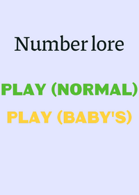 Number lore 0-20