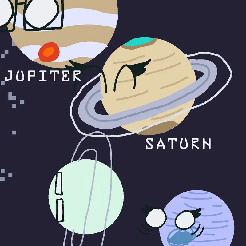 The Outer Planets by @Mr_Pluto