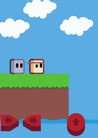 Ending game platformer