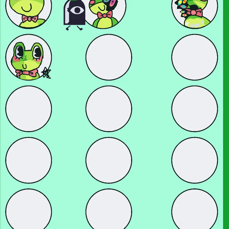 Remix and draw ribbit in your style by @CeciliaLR
