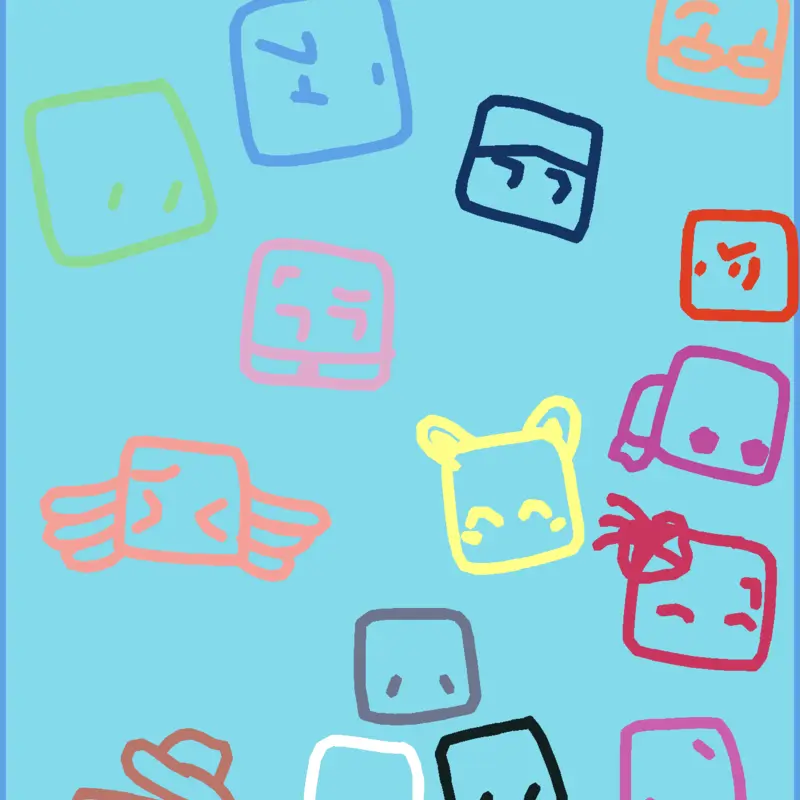 Find all of the Cubes by @Ablaze-and-Hype