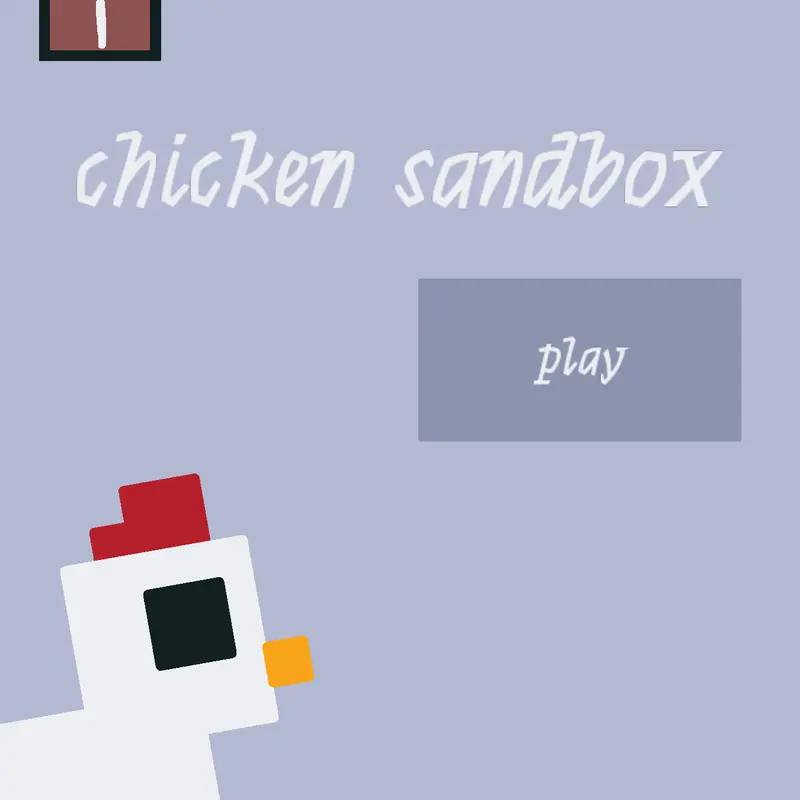 chicken sandbox / sandbox / chicken by @muri-l3k
