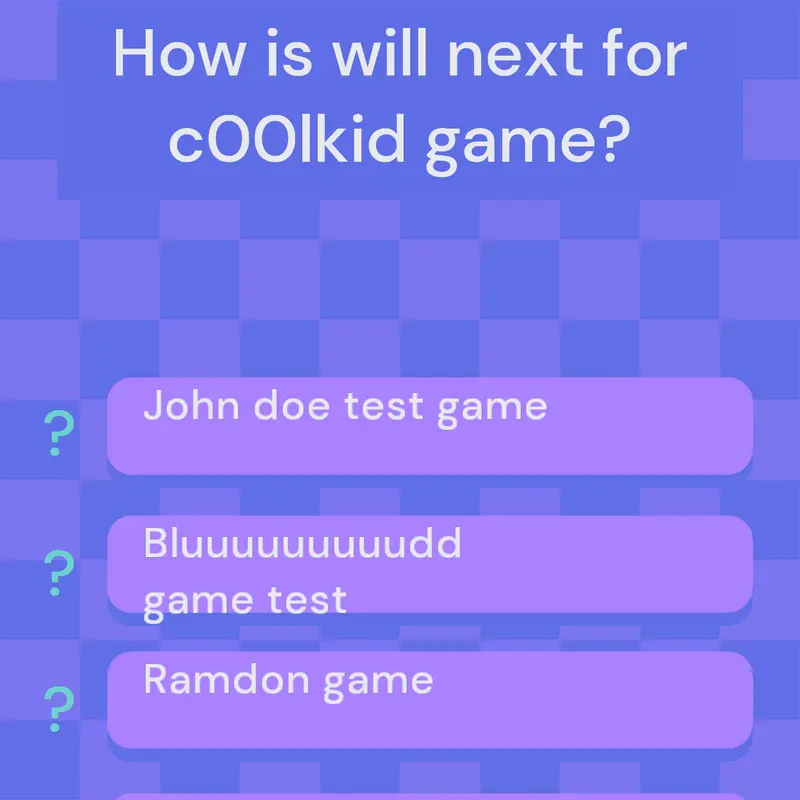 Game by @join_c00lkidd_today