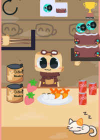 Shelly eating