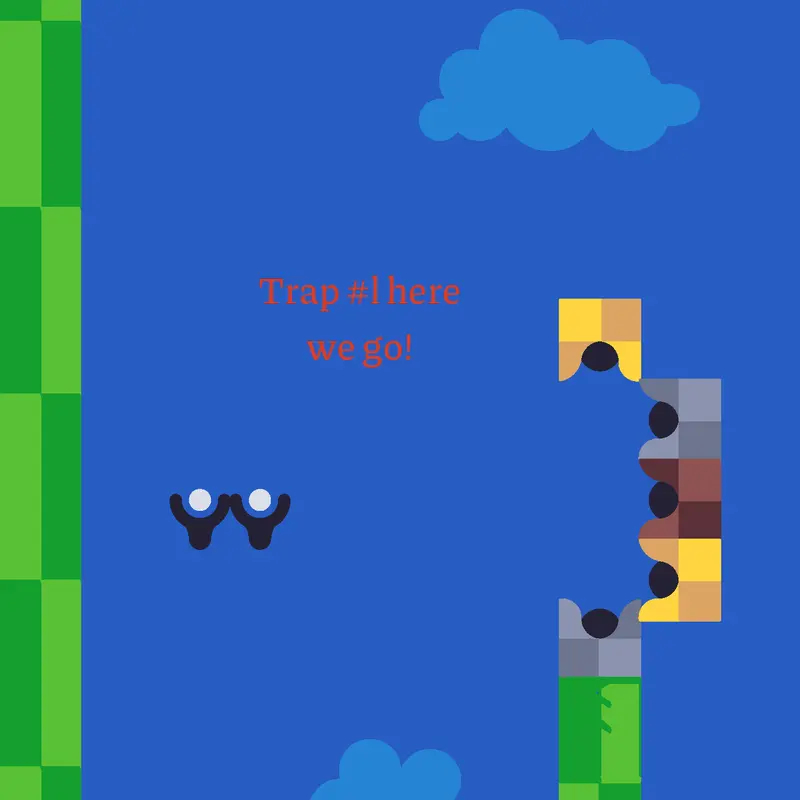 Golf but a trap by @StephaneGautier