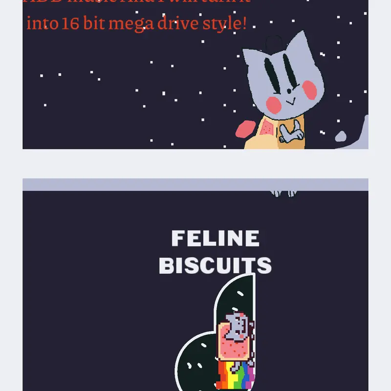 Feline Biscuits, a song inspired in Nyan by @qberty