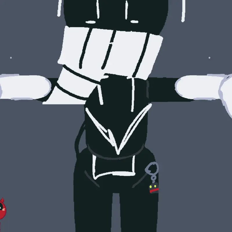 Twixxel ragdoll!!!!!! by @TW34K