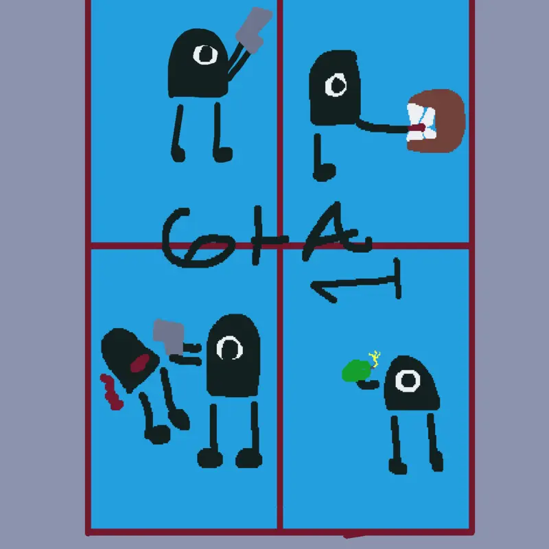 Grand Theft Auto 1 by @ProtoTypeee